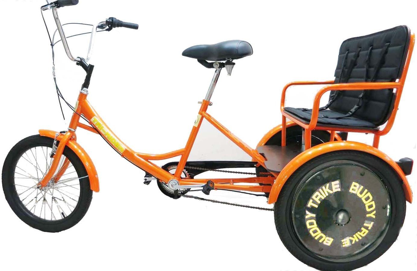 2022 Belize Tri-Rider Buddy 20" 6 Speed 2 Passenger Adaptive Tricycle, 96603 - Upzy.com