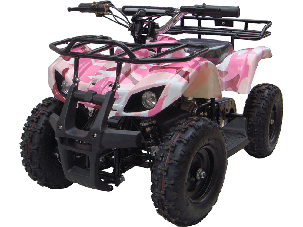 MotoTec MT-ATV4 350W 24V Suspension Electric Mini Quad V4 ATV