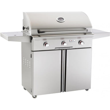 AOG T-Series 36" PORTABLE Outdoor Freestanding 3-Burner Gas Grill - Upzy.com