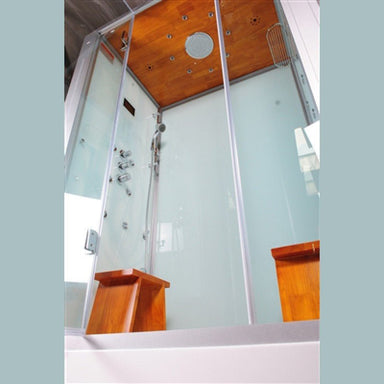 Athena WS-112 In-Home Walk-In 2 Person Sliding Door Steam Shower - Upzy.com