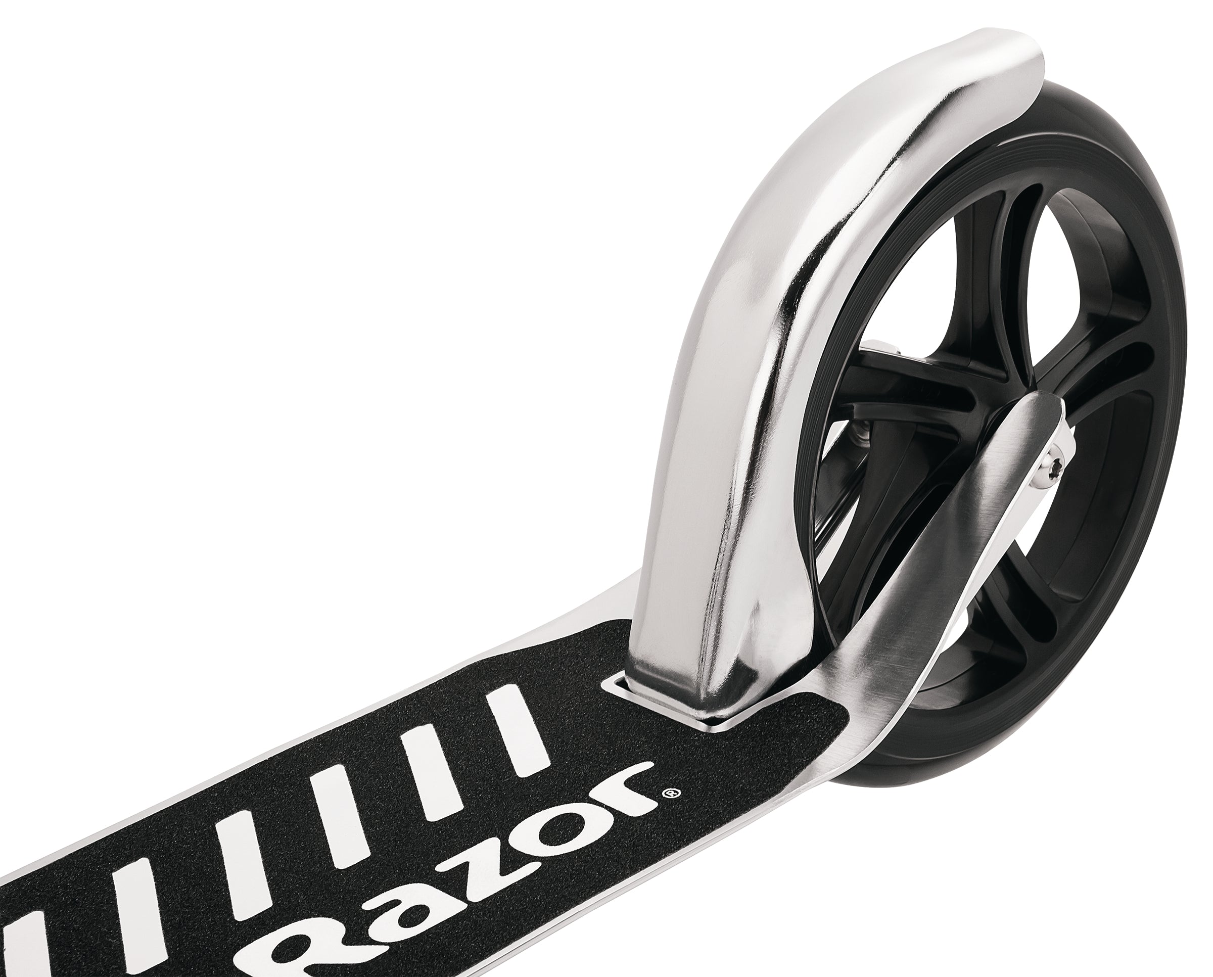 Razor A5 DLX Adjustable Height 8" Wheels Folding Kick Scooter Ages 8+ - Upzy.com