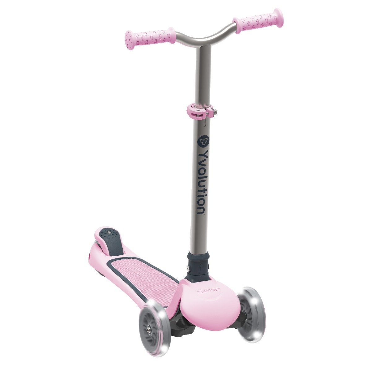 2024 Y-Volution Y GLIDER AIR LED Kids Kick Scooter, One Size