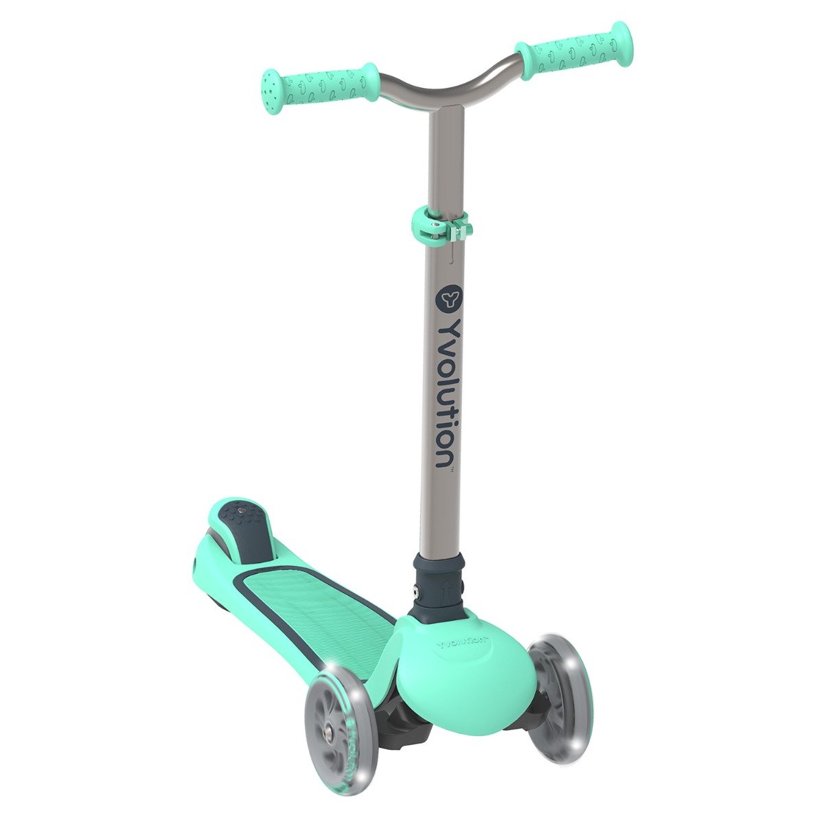 2024 Y-Volution Y GLIDER AIR LED Kids Kick Scooter, One Size