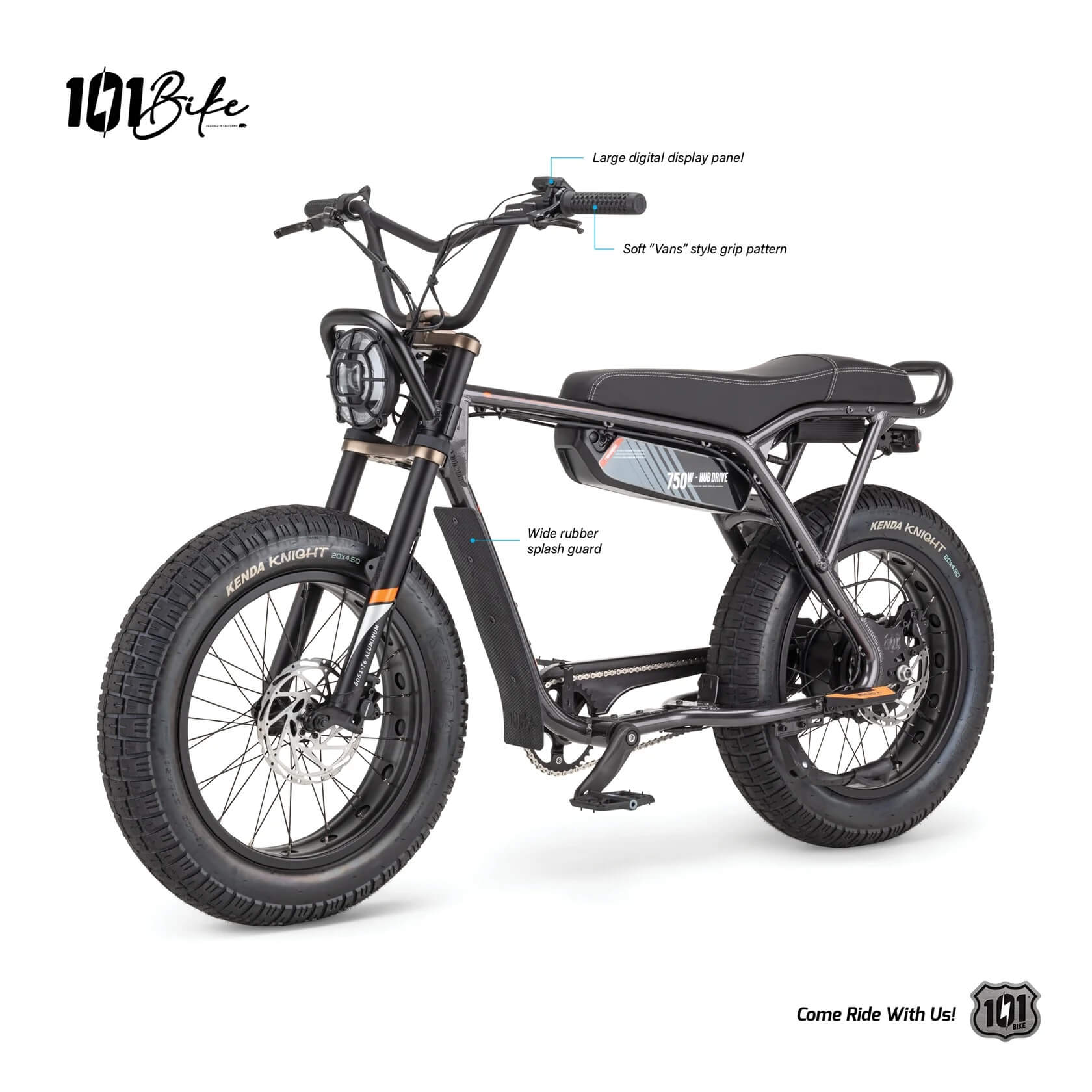 101 Bike SEASIDE 48V Fat Tire Electric Bike
