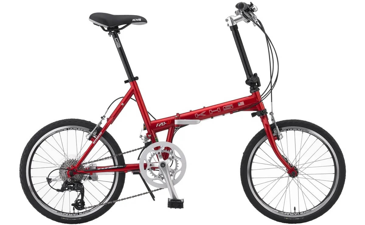 2020 KHS F20-JJ Mocha Folding Bike