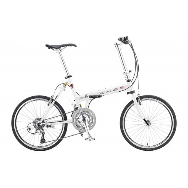 2020 KHS F20-T3B Cappuccino Folding Bike