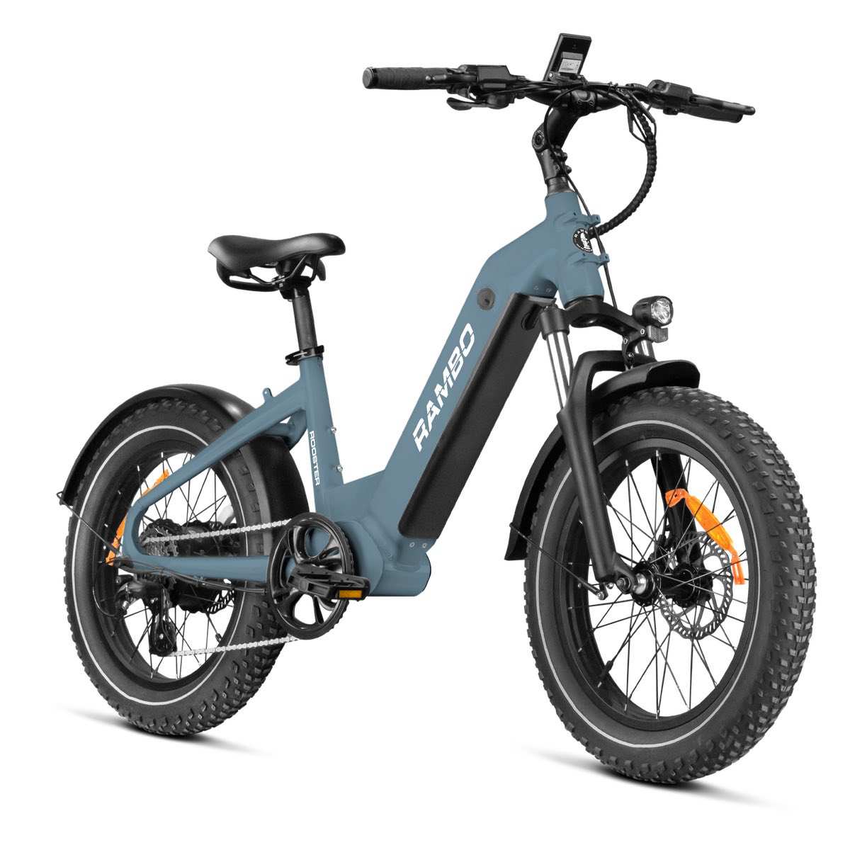 2024 Rambo ROOSTER 2.0 20" 750W 7 Speed Fat Tire Electric Bike