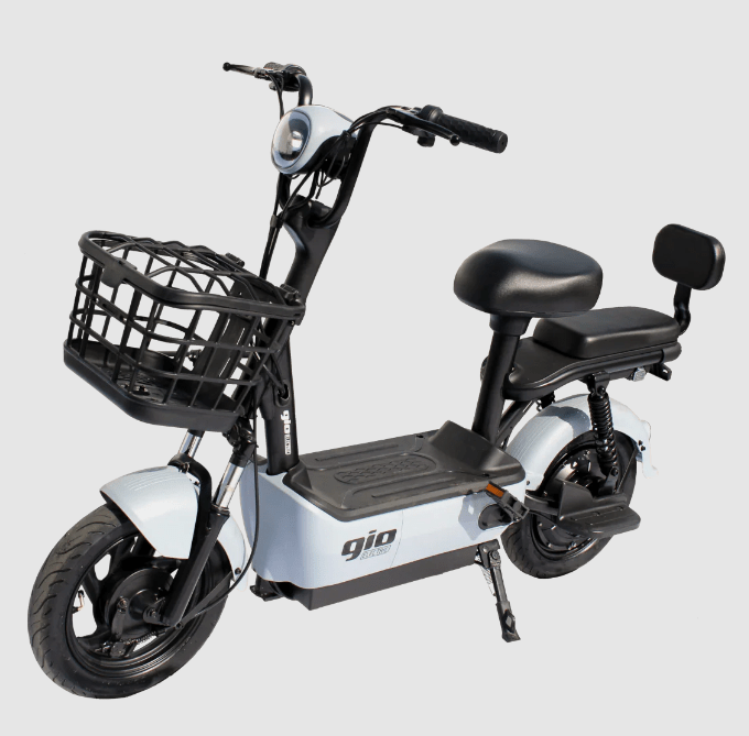 2025 Gio Electric WASP 400W 48V 20Ah Electric Scooter Bike, Back