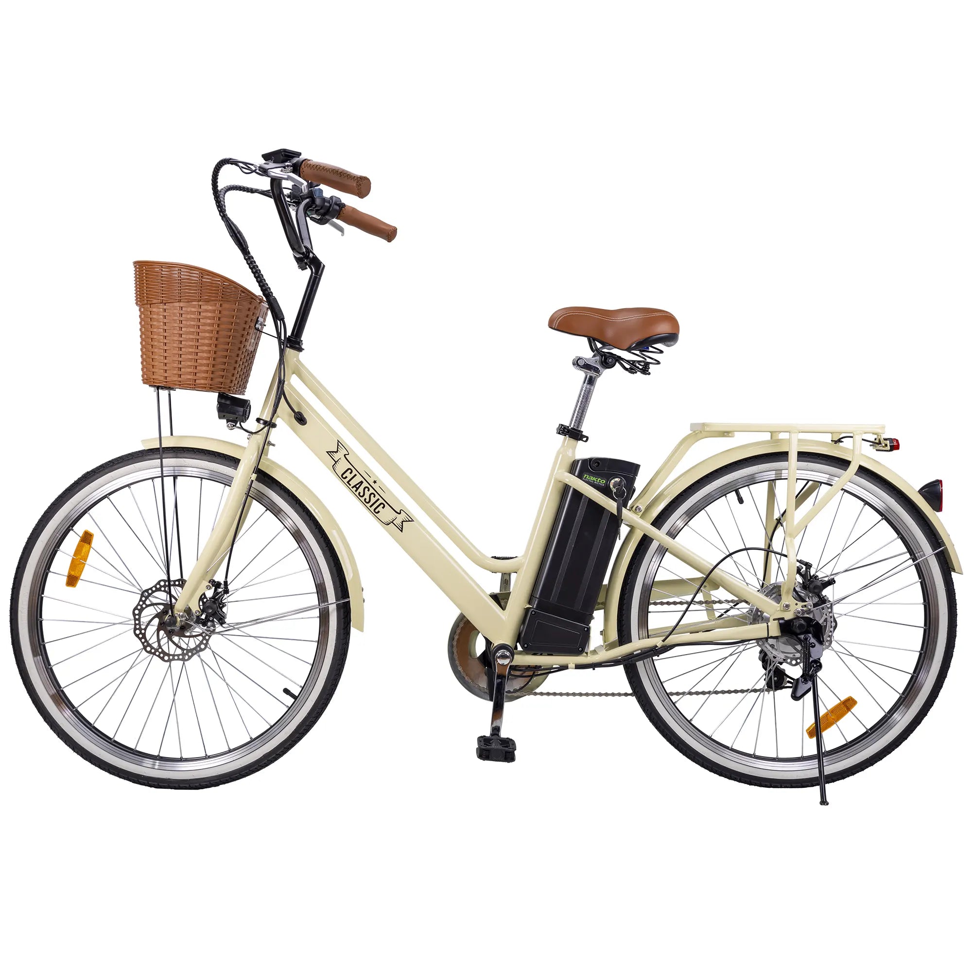 2025 Nakto CLASSIC 2 26" 48V 10Ah 6 Speed Electric City Bike