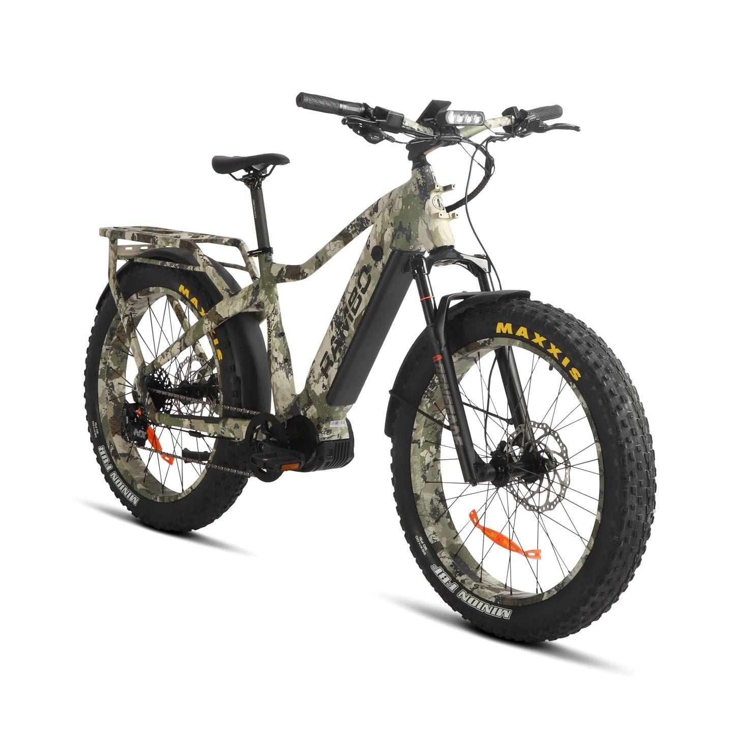 2025 Rambo VENOM 2.0 SRAM NX11 Mid Drive Fat Tire Electric Bike