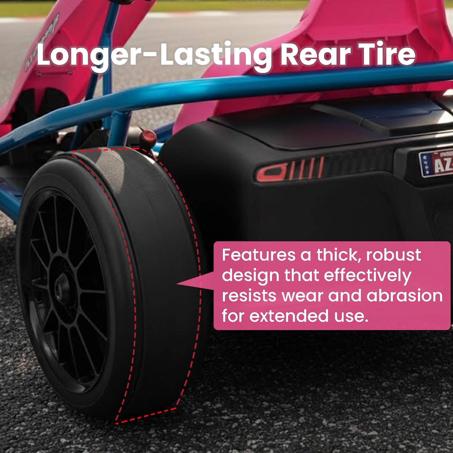 Aoshaweyz 24V 360W Drift Ride-On Electric Go-Kart