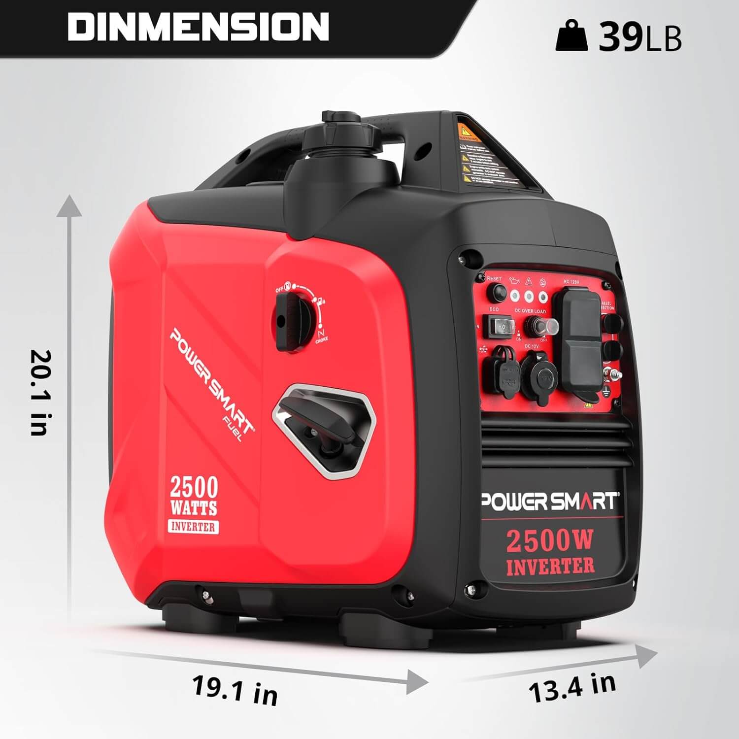 Powersmart 2500W Portable Inverter Generator