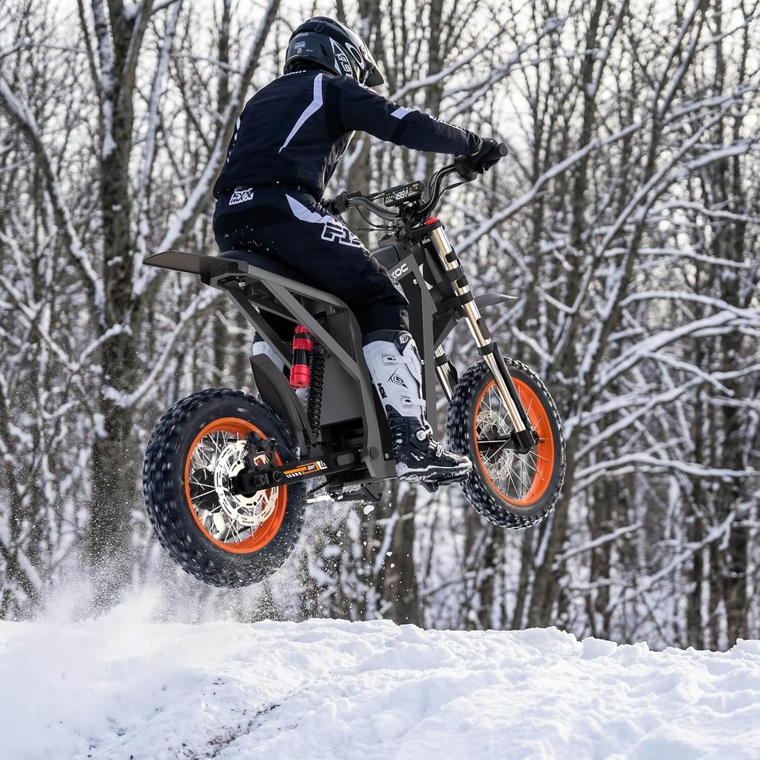RIXOC GT16 3000W 52V Full Suspension Electric Dirt Bike