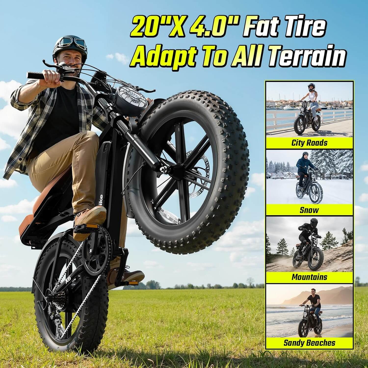 ike electric bicycle 48v 1500w electric mountain bikes for adults Sisigad X6 1500W 48V Fat Tire Retro Electric Bike — Upzy.com