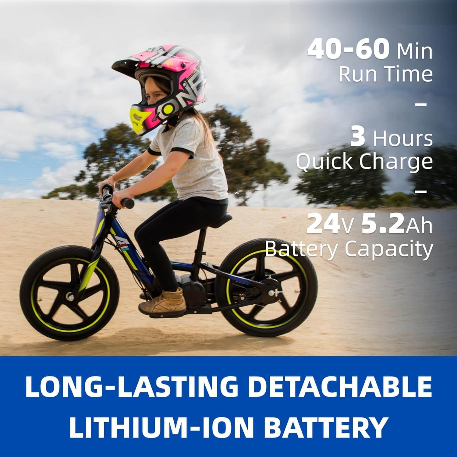 AIII 24V Kids' Electric Dirt Bike