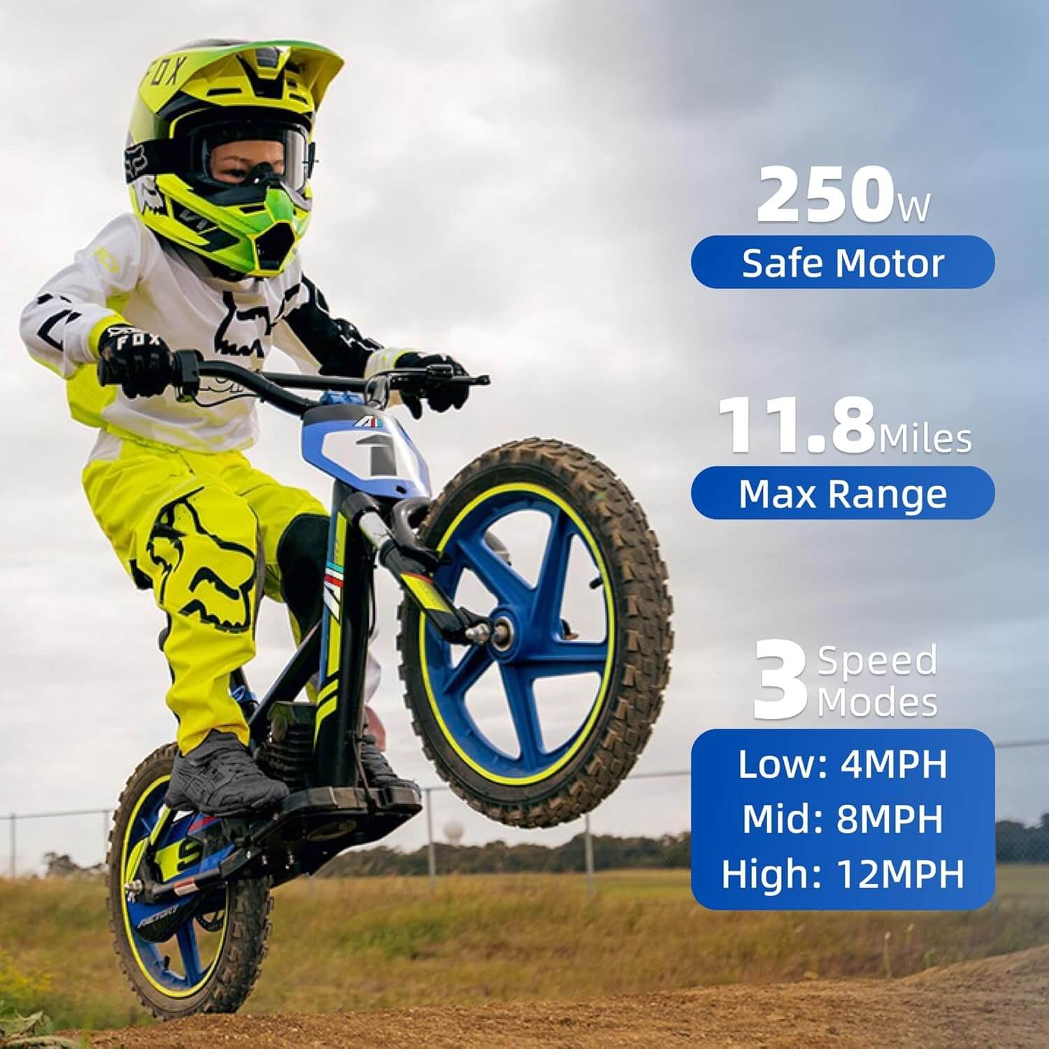 AIII 24V Kids' Electric Dirt Bike