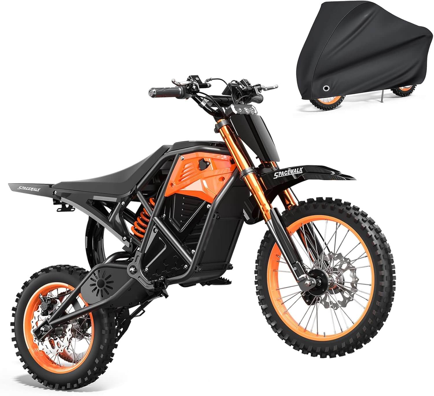Adistar EB007 3500W 48V Full Suspension Mid Drive Electric Dirt Bike