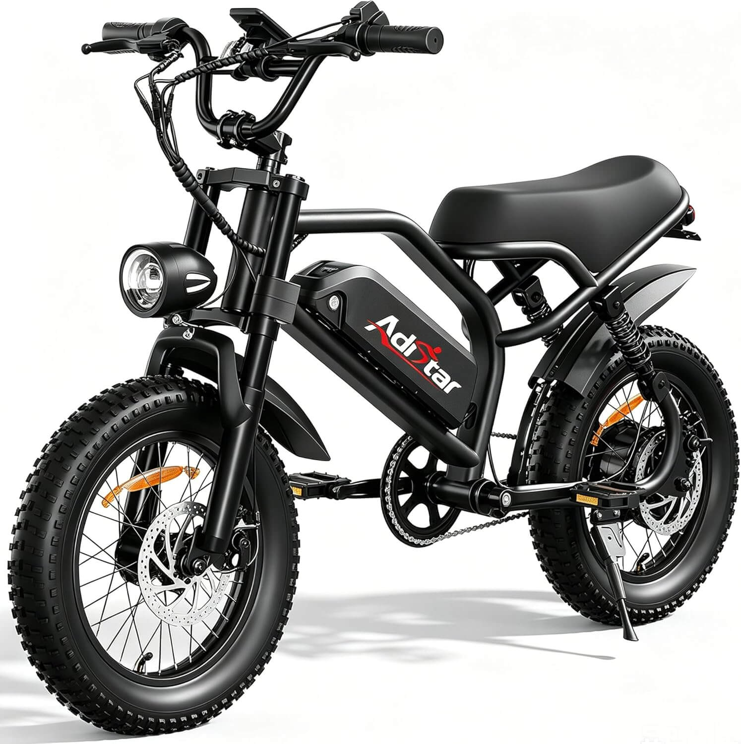 Adistar OS01 1500W 48V Full Suspension Fat Tire Electric Bike