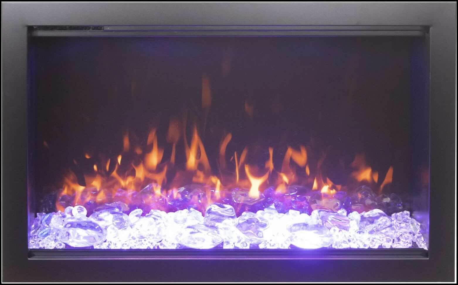 Amantii TRD LUMINA Traditional Electric Fireplace/Insert, Oak Log Media Kit