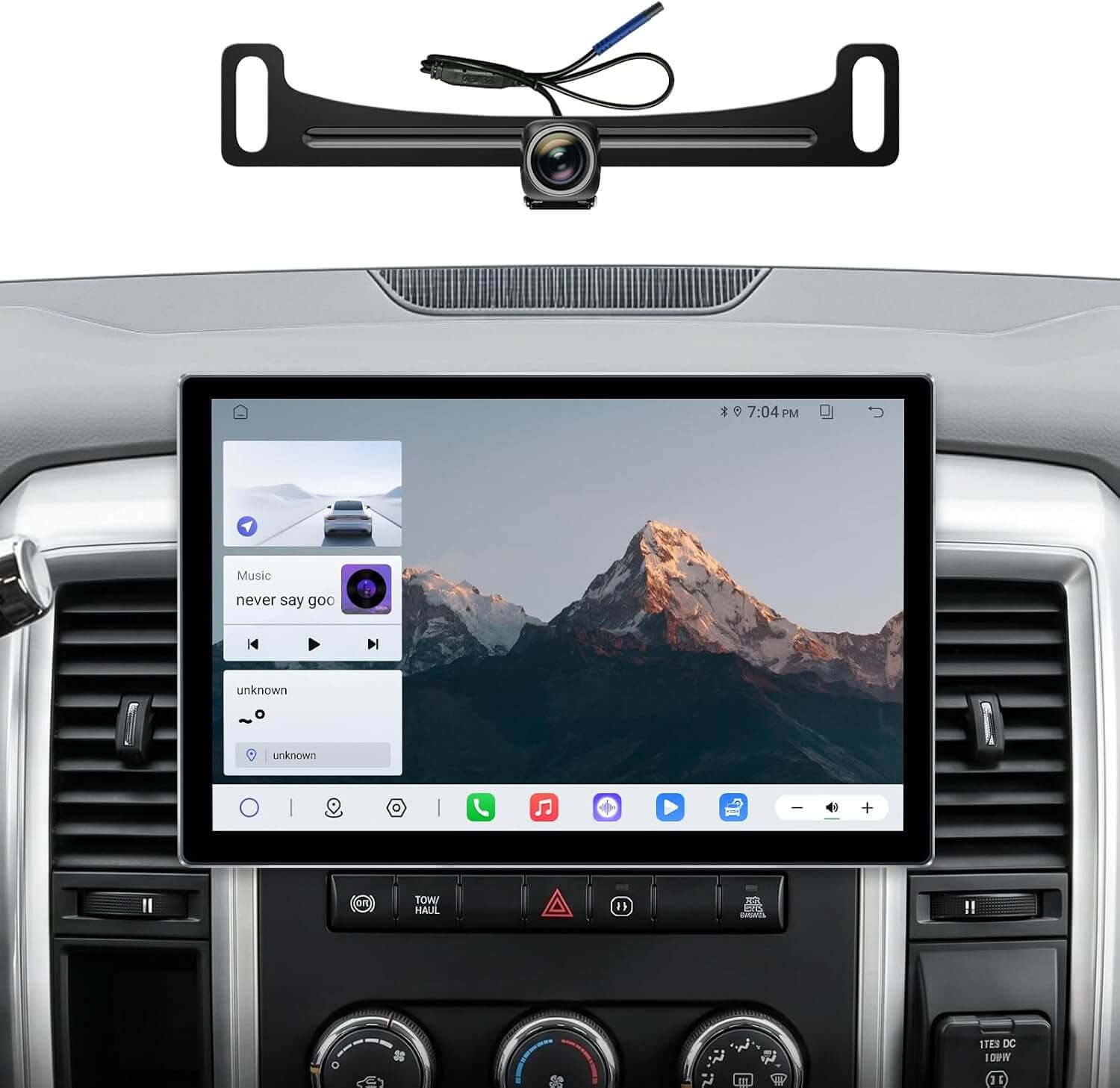 ApexNav 11.5" Car Radio for Dodge Ram 1500 2500 3500 (2009-2012)