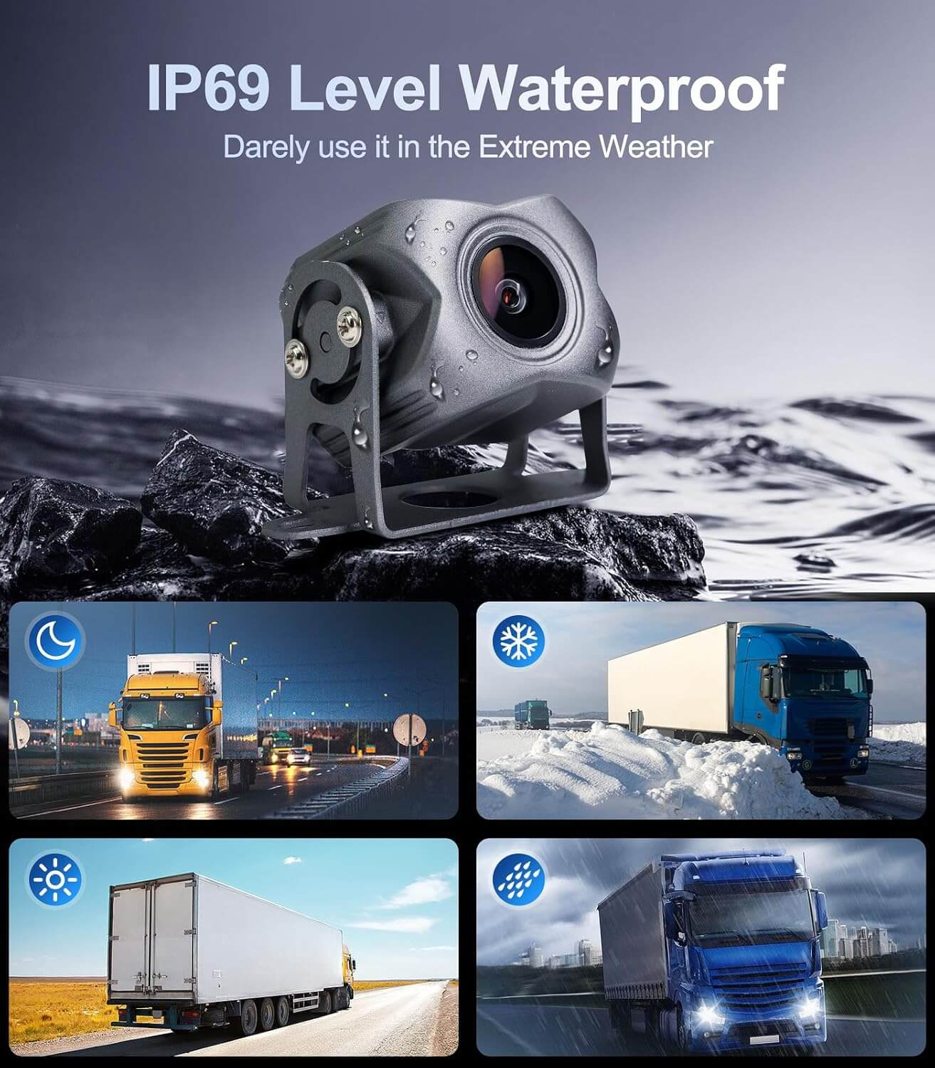 ApexNav/Seventour 6-Channel 1080P Dash Cam Backup Camera System