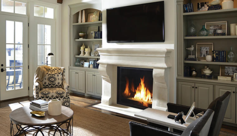 Astria MONTEBELLO 40" DLX Series Traditional Direct Vent Gas Fireplace