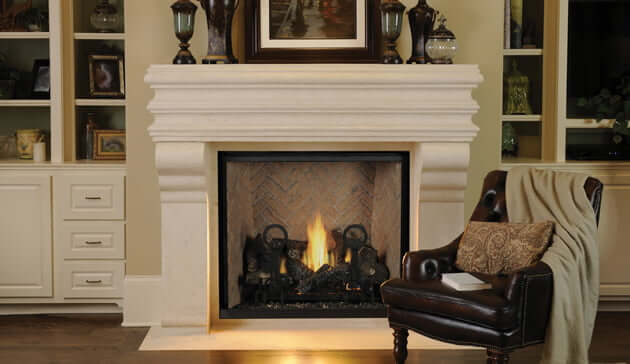 Astria MONTEBELLO 45" DLX Series Traditional Direct Vent Gas Fireplace