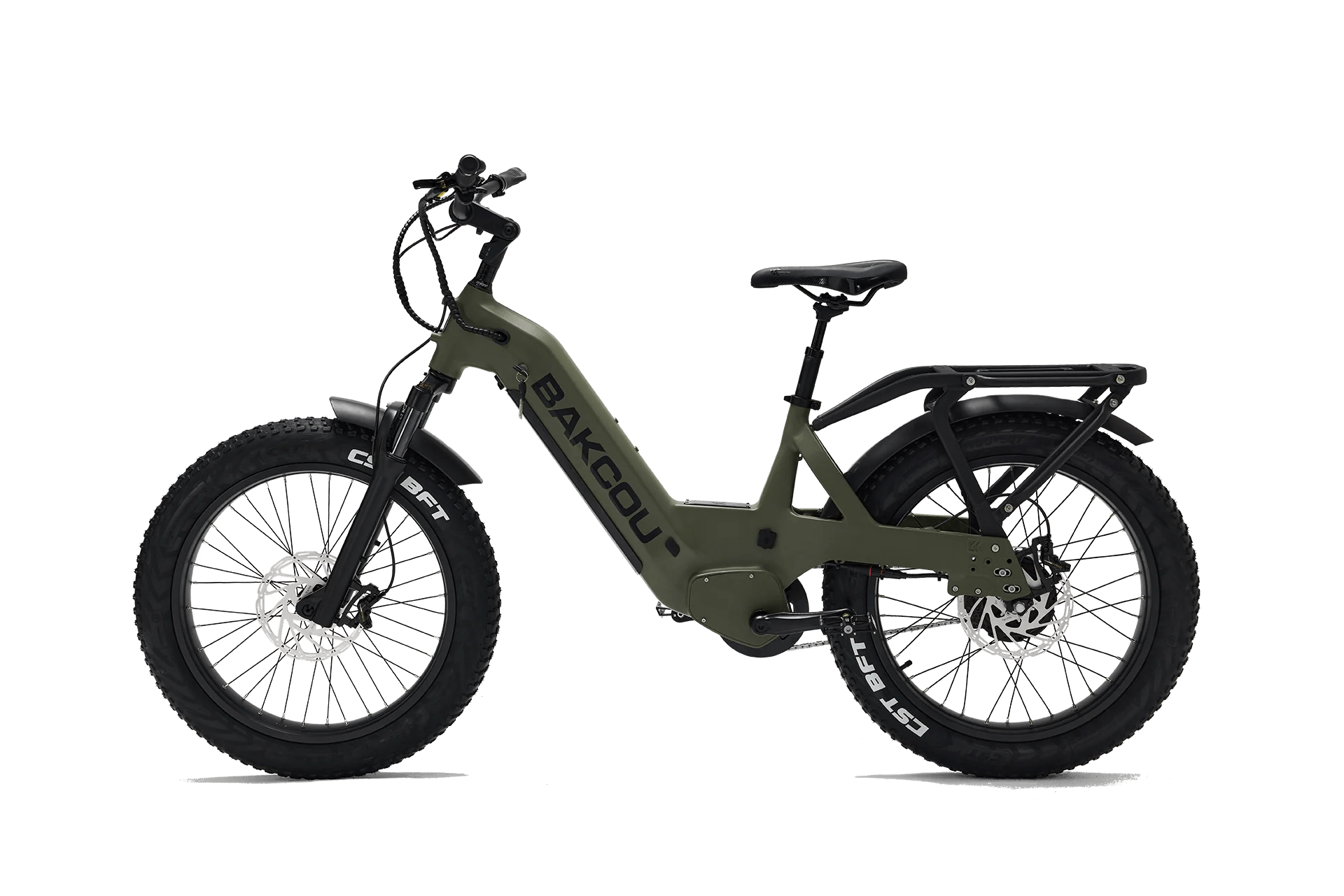 2026 Bakcou FLATLANDER SD 750W 52V Fat Tire Electric Bike