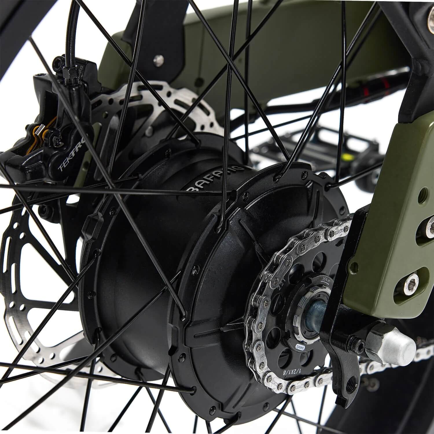 2026 Bakcou FLATLANDER SD 750W 52V Fat Tire Electric Bike