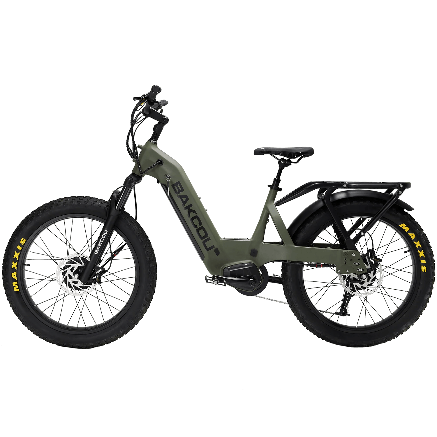 2026 Bakcou KODIAK AWD SD Dual Motor Fat Tire Electric Bike