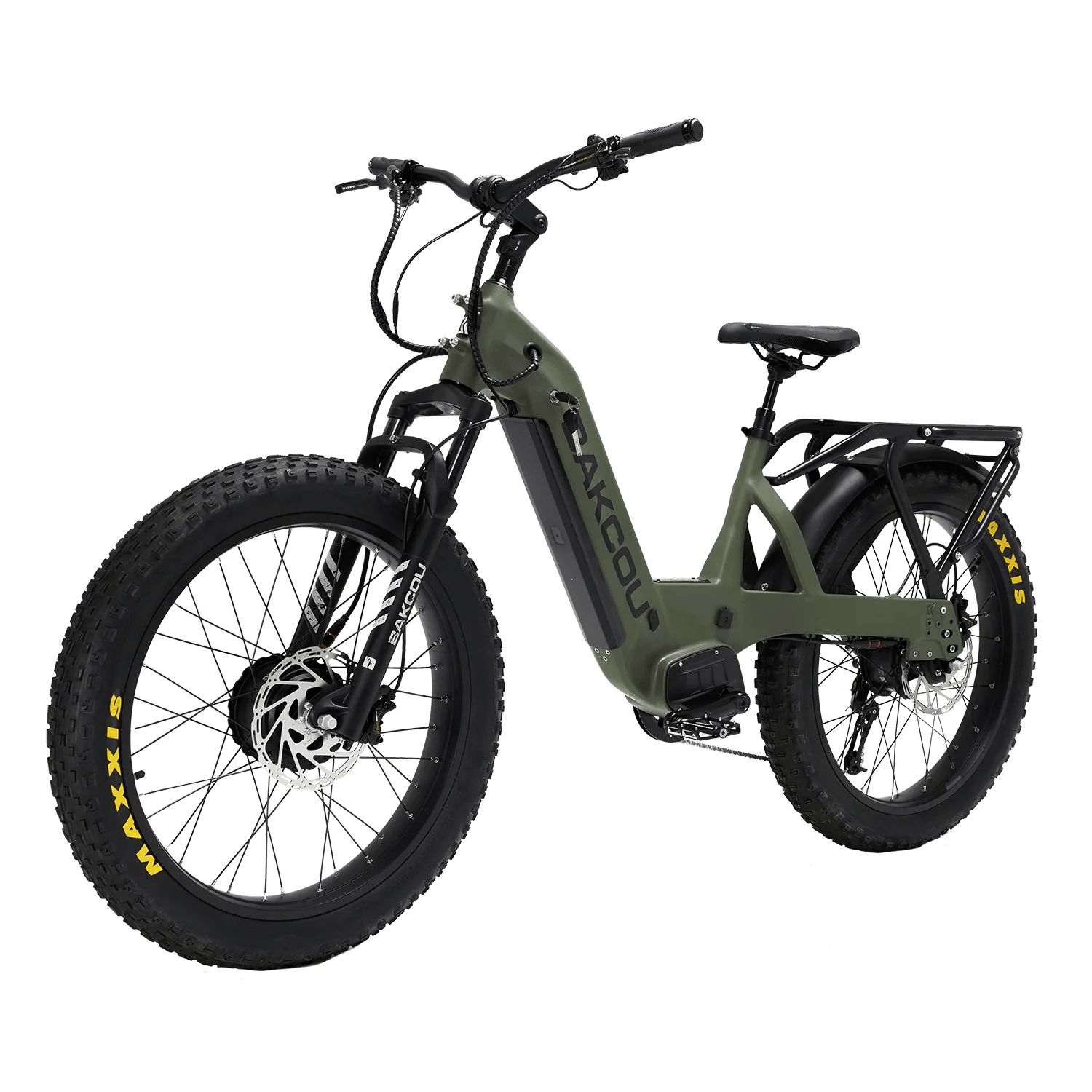 2026 Bakcou KODIAK AWD SD Dual Motor Fat Tire Electric Bike