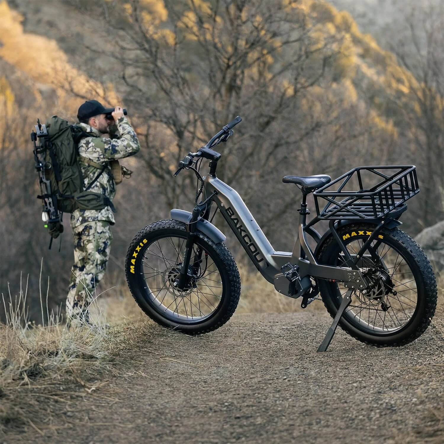 2026 Bakcou KODIAK AWD SD Dual Motor Fat Tire Electric Bike