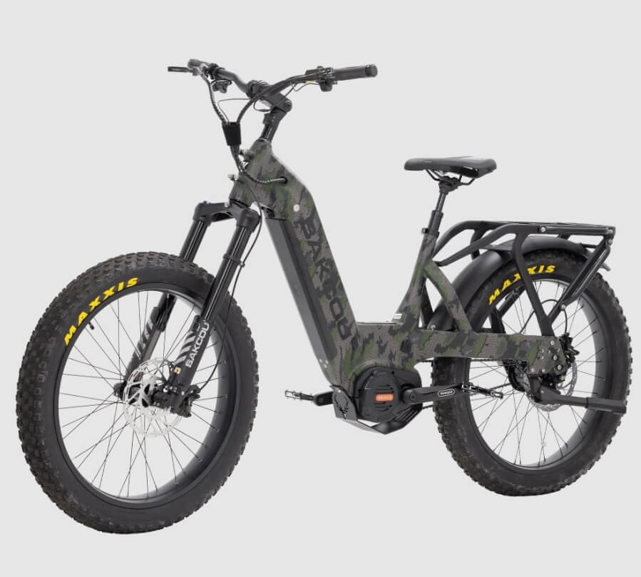 2026 Bakcou Mule Jäger SD Rohloff 14 Speed Mid Drive Fat Tire Electric Bike