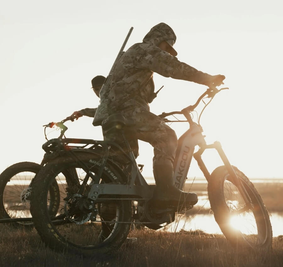 2026 Bakcou Mule Jäger SD Rohloff 14 Speed Mid Drive Fat Tire Electric Bike