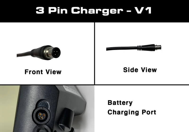 Bakcou Replacement 12V DC BATTERY CHARGER for Electric Bikes