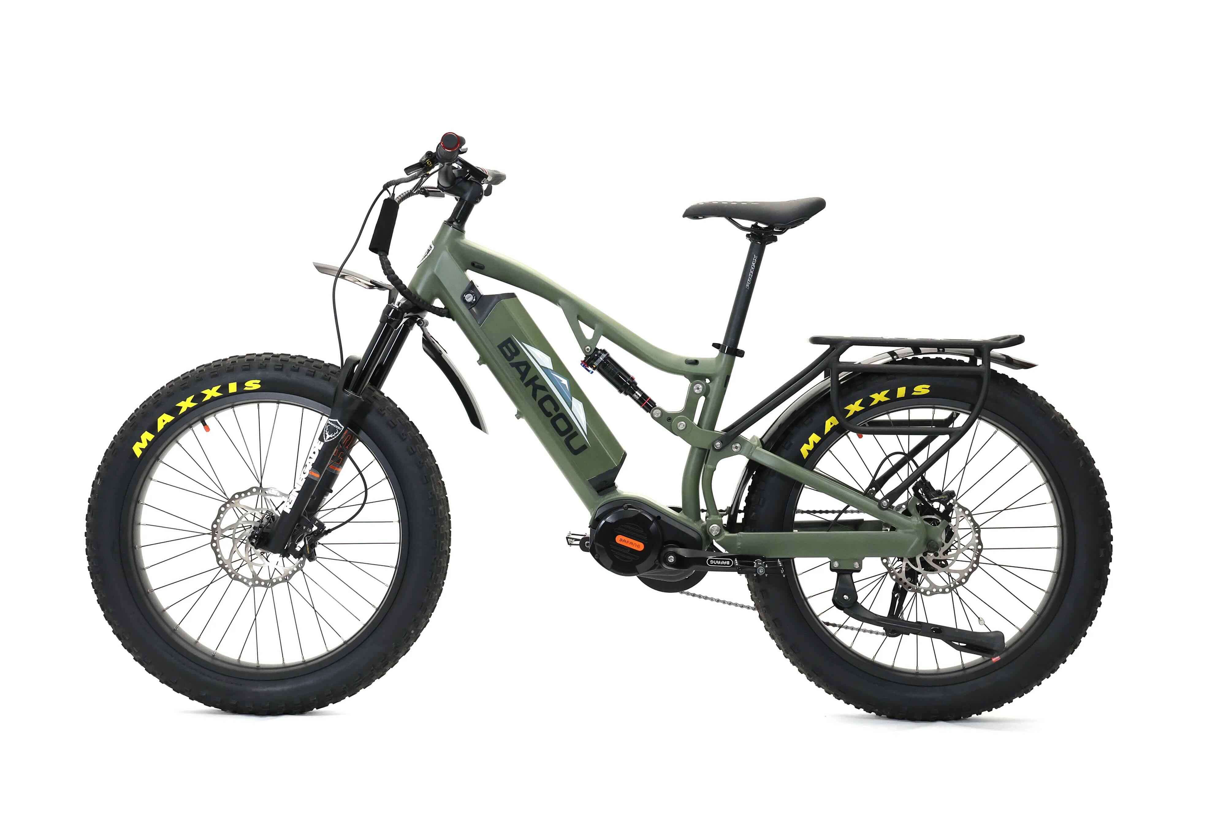 2026 Bakcou STORM G2 Mid Drive 48V Fat Tire Electric Bike