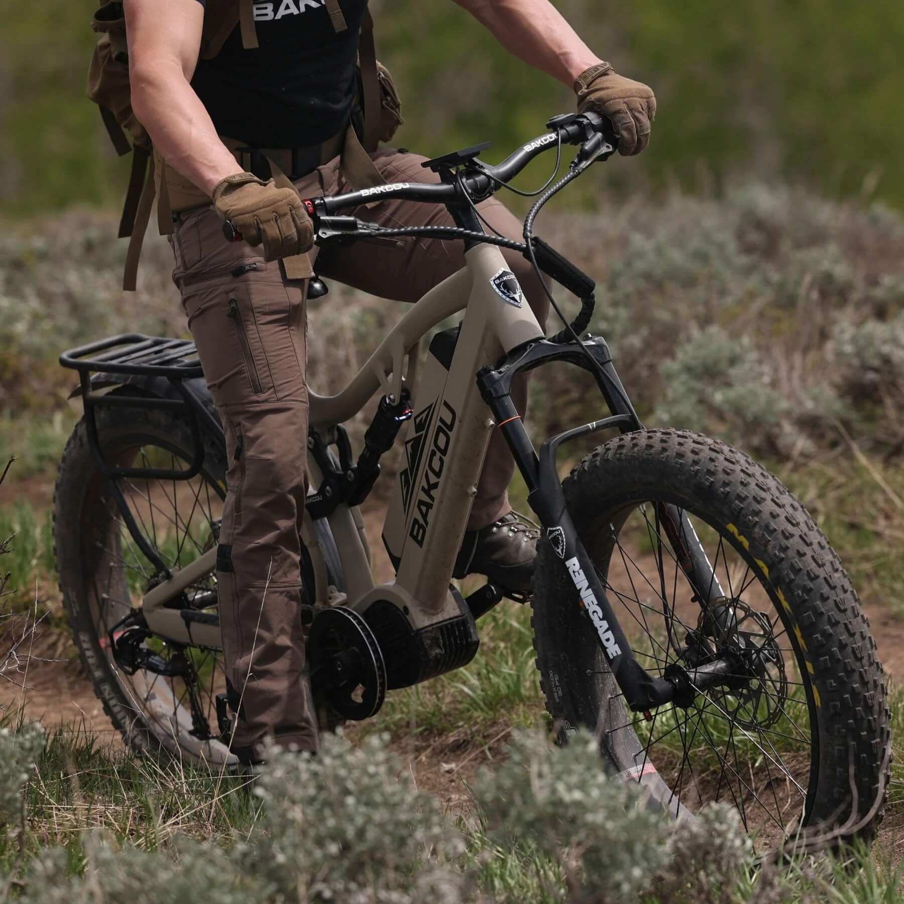 2026 Bakcou STORM G2 Mid Drive 48V Fat Tire Electric Bike