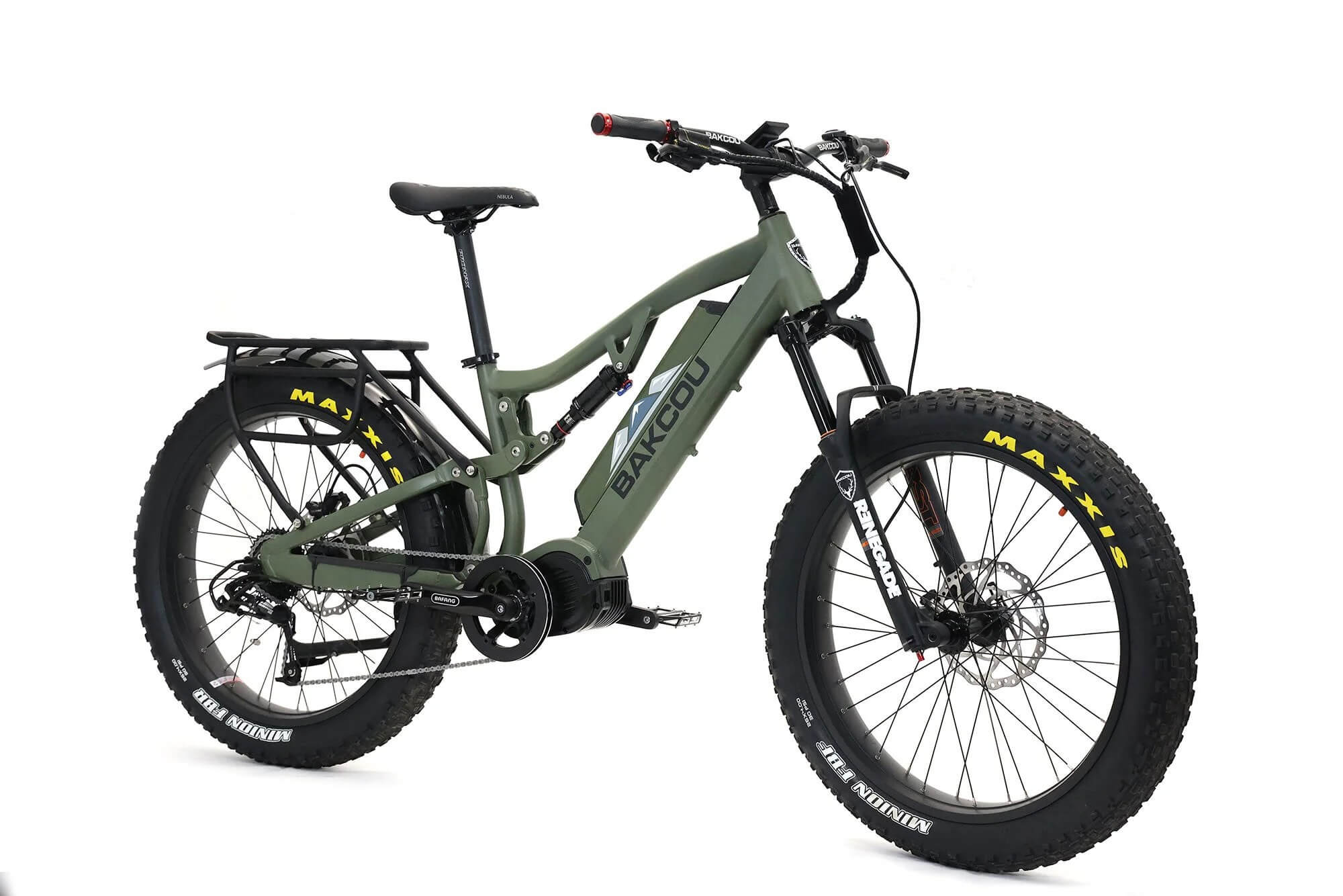 2026 Bakcou STORM G2 Mid Drive 48V Fat Tire Electric Bike
