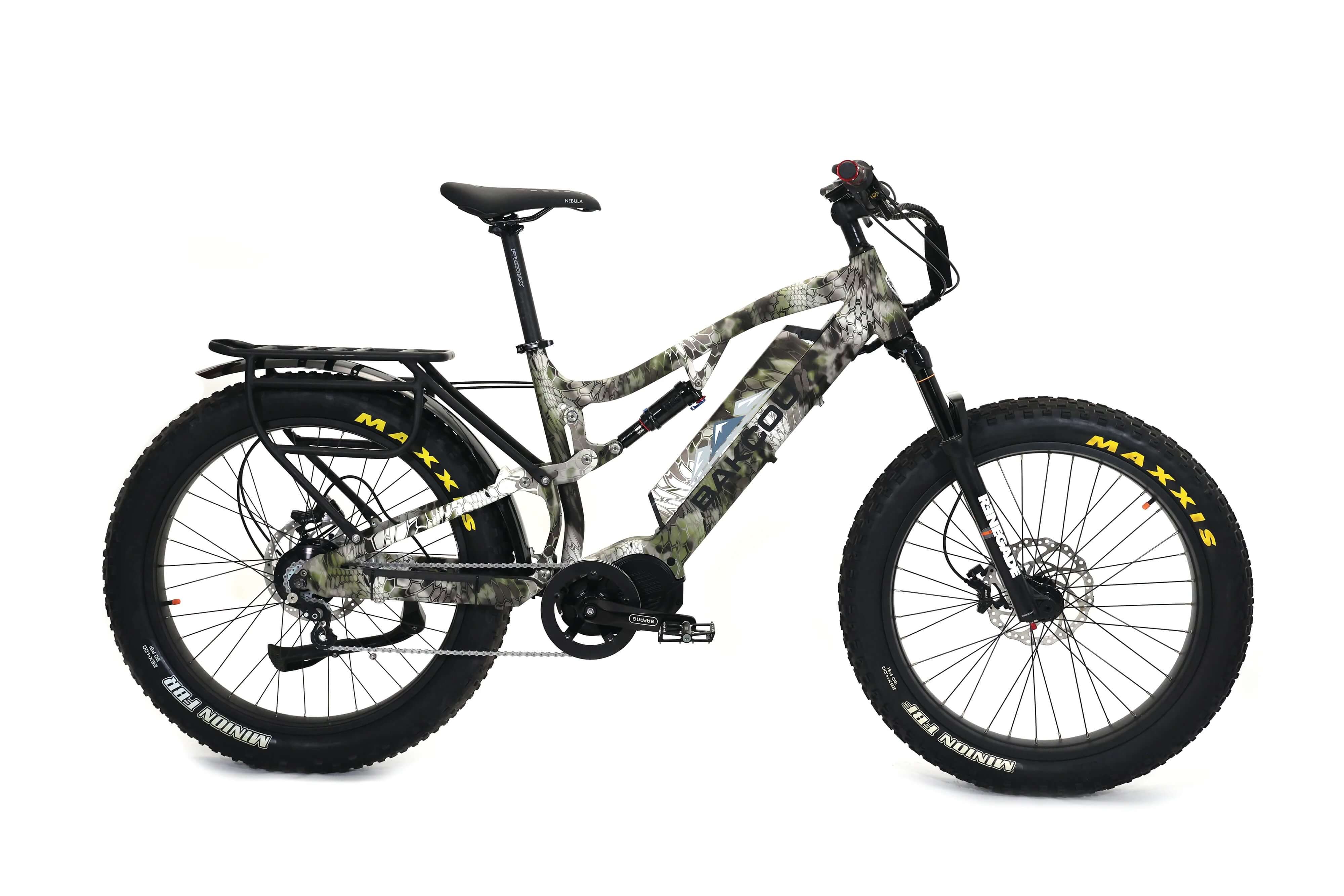 2026 Bakcou STORM G2 Mid Drive 48V Fat Tire Electric Bike