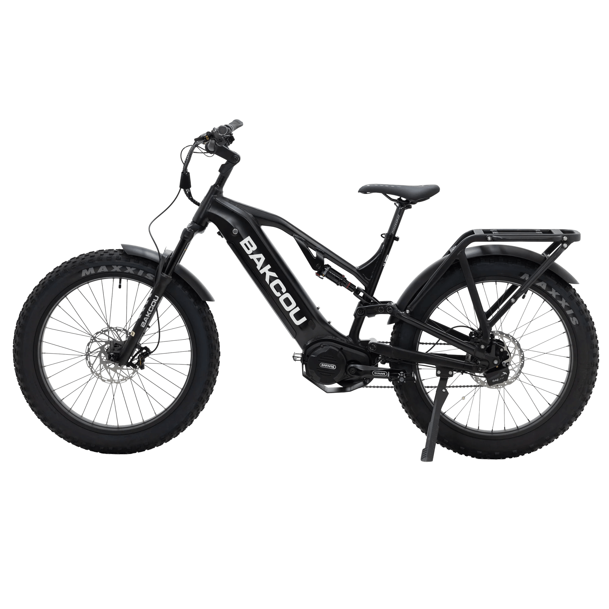 2026 Bakcou SCOUT Jäger SD Mid Drive 52V Fat Tire Electric Bike