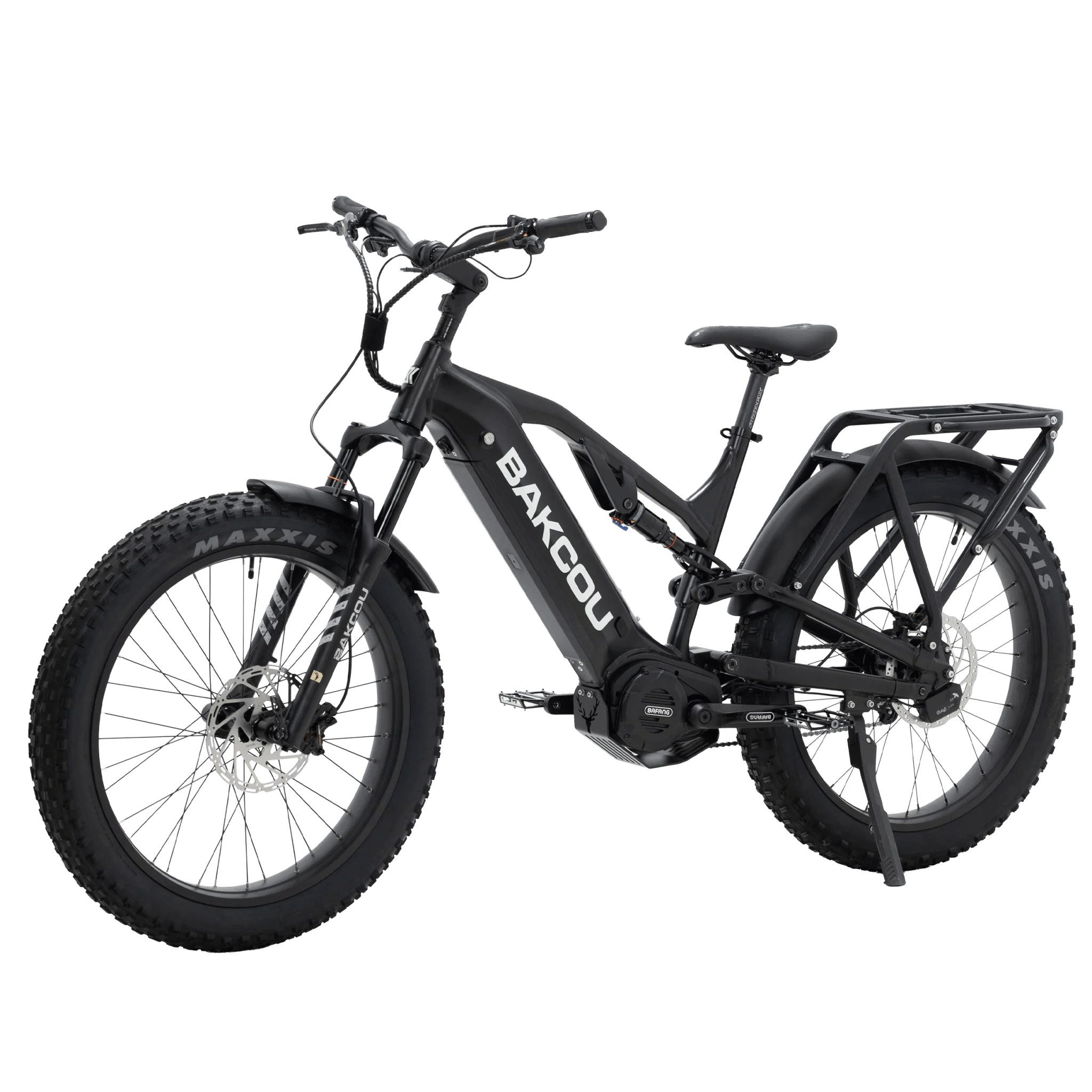 2026 Bakcou SCOUT Jäger SD Mid Drive 52V Fat Tire Electric Bike