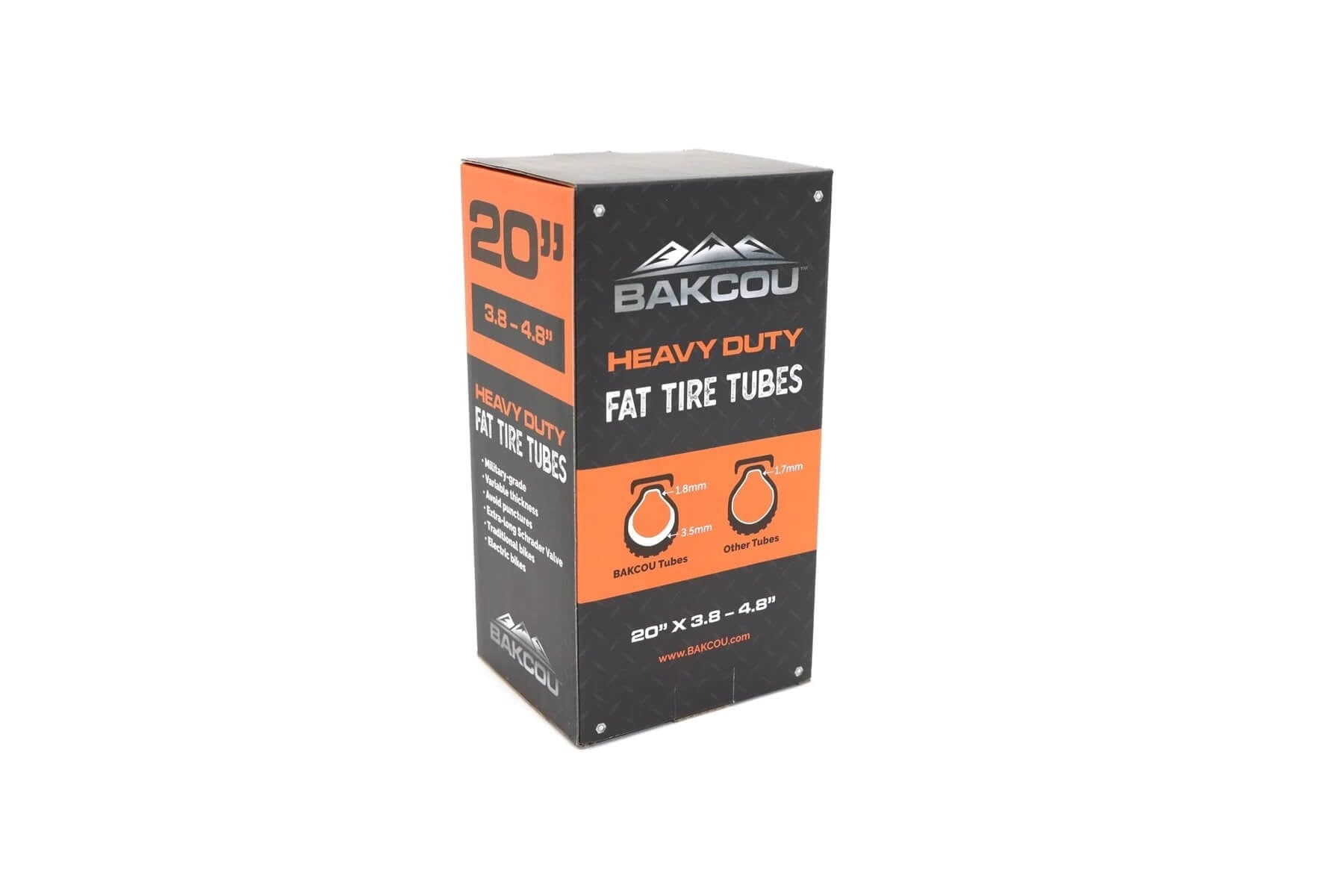 Bakcou Single Heavy Duty Fat Tire Tube