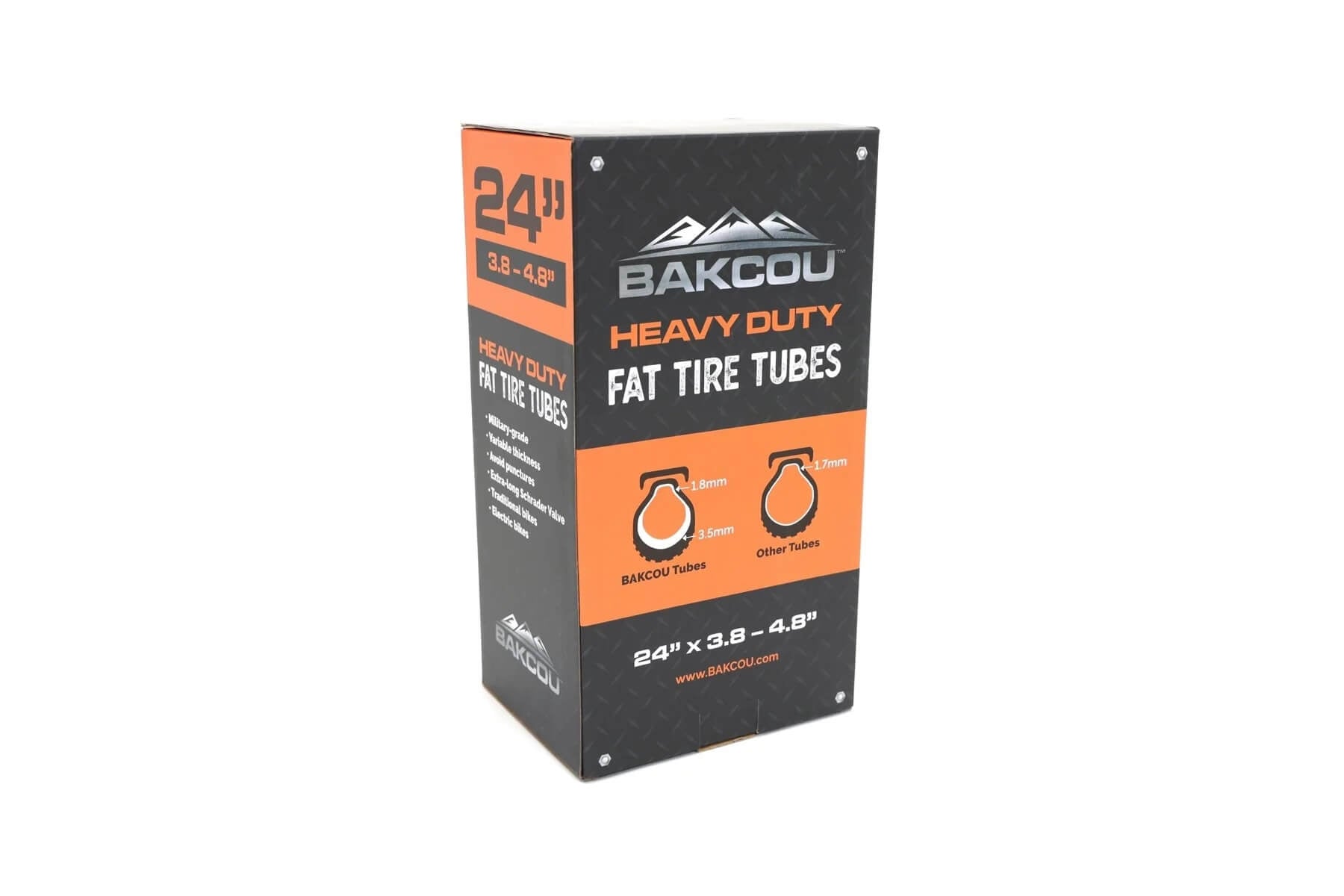 Bakcou Single Heavy Duty Fat Tire Tube