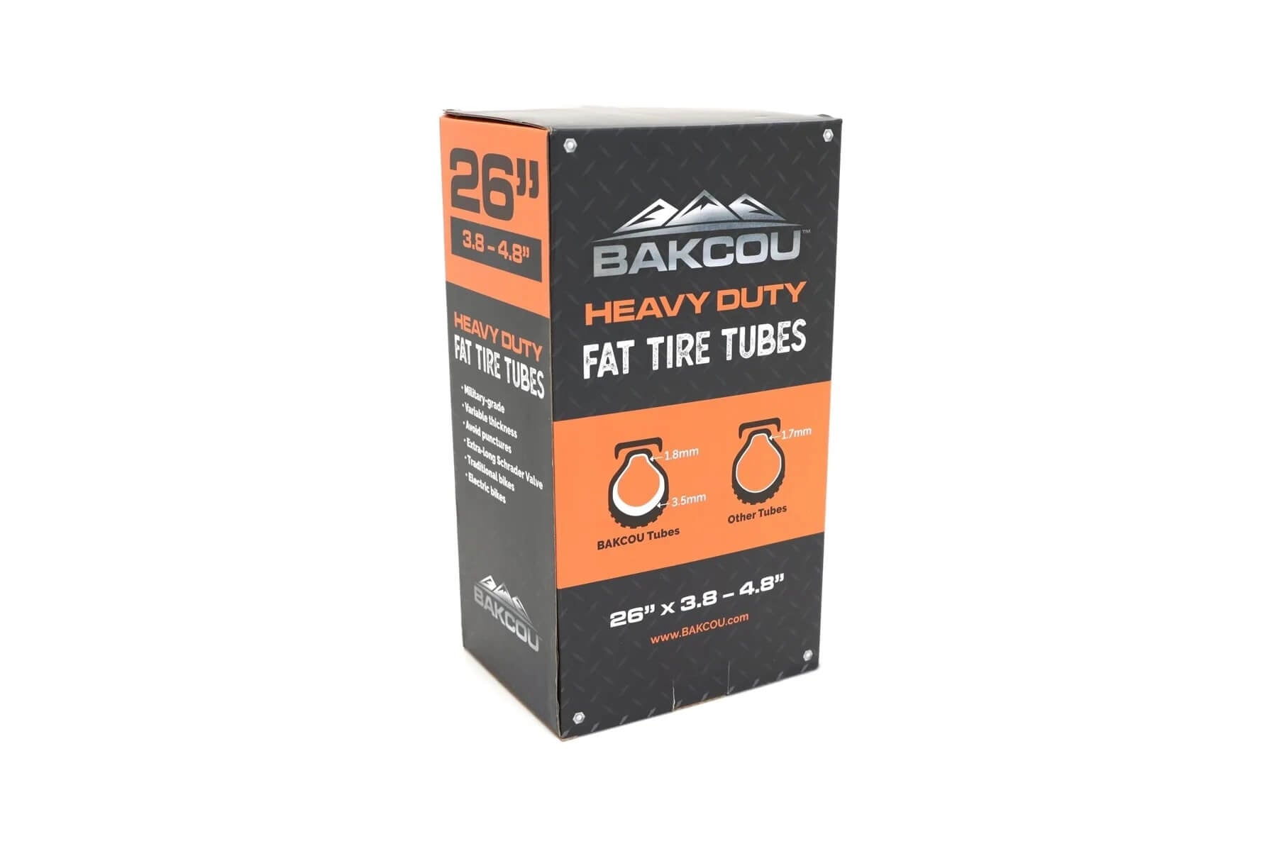 Bakcou Single Heavy Duty Fat Tire Tube
