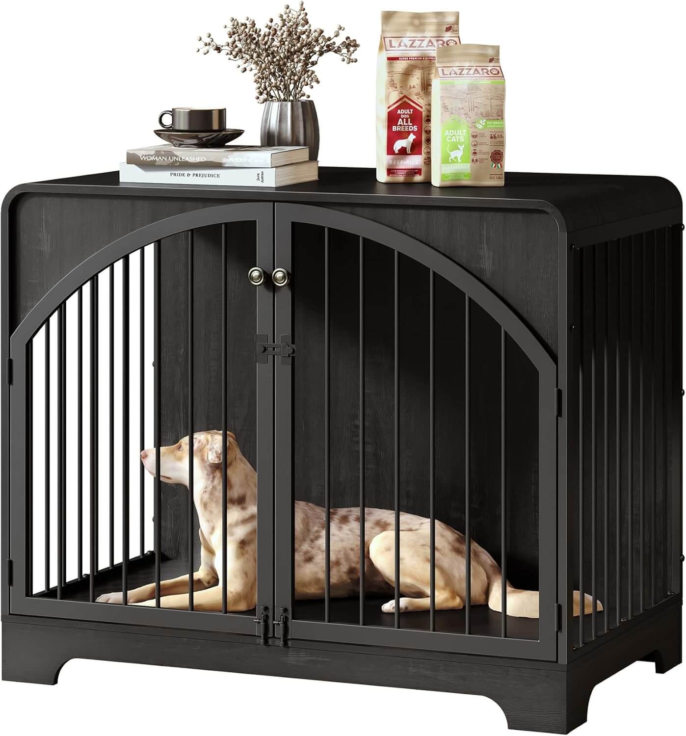 Berenlefe Farmhouse Dog Crate Furniture