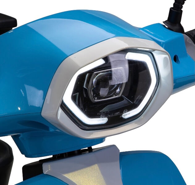 Bespoke ELITE 600W 48V 3 Wheel Electric Mobility Scooter Moped Trike, Fully Assembled