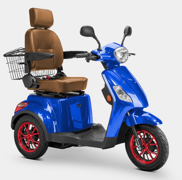 Bespoke LEGACY 600W 48V 3 Wheel Electric Mobility Scooter Moped Trike, Fully Assembled