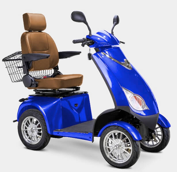 Bespoke PLATINUM 600W 48V 4 Wheel Electric Mobility Scooter, Fully Assembled