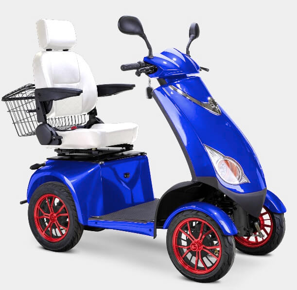Bespoke PLATINUM 600W 48V 4 Wheel Electric Mobility Scooter, Fully Assembled