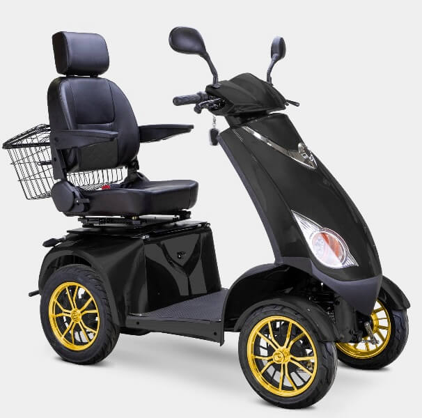 Bespoke PLATINUM 600W 48V 4 Wheel Electric Mobility Scooter, Fully Assembled